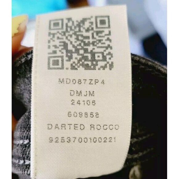 True Religion x Westbrook Collab Rocco Distressed Skinny Fit Jeans Size 33X31 - Picture 7 of 8